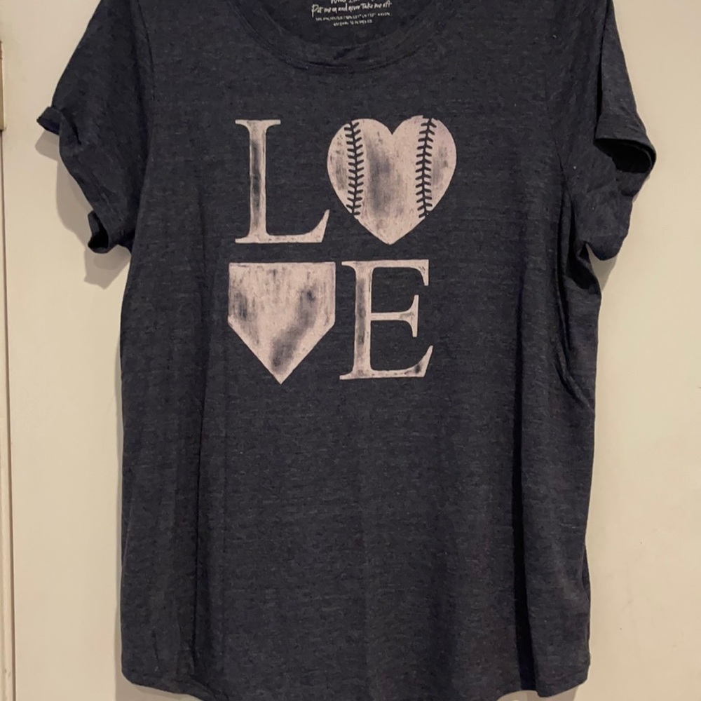 Torrid size 2 baseball shirt